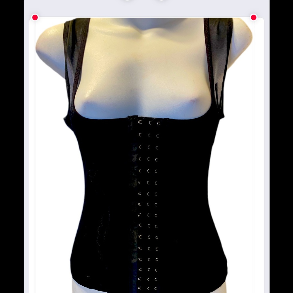 Black corset NWOT
